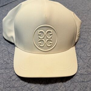 GFore White GG Logo Cap